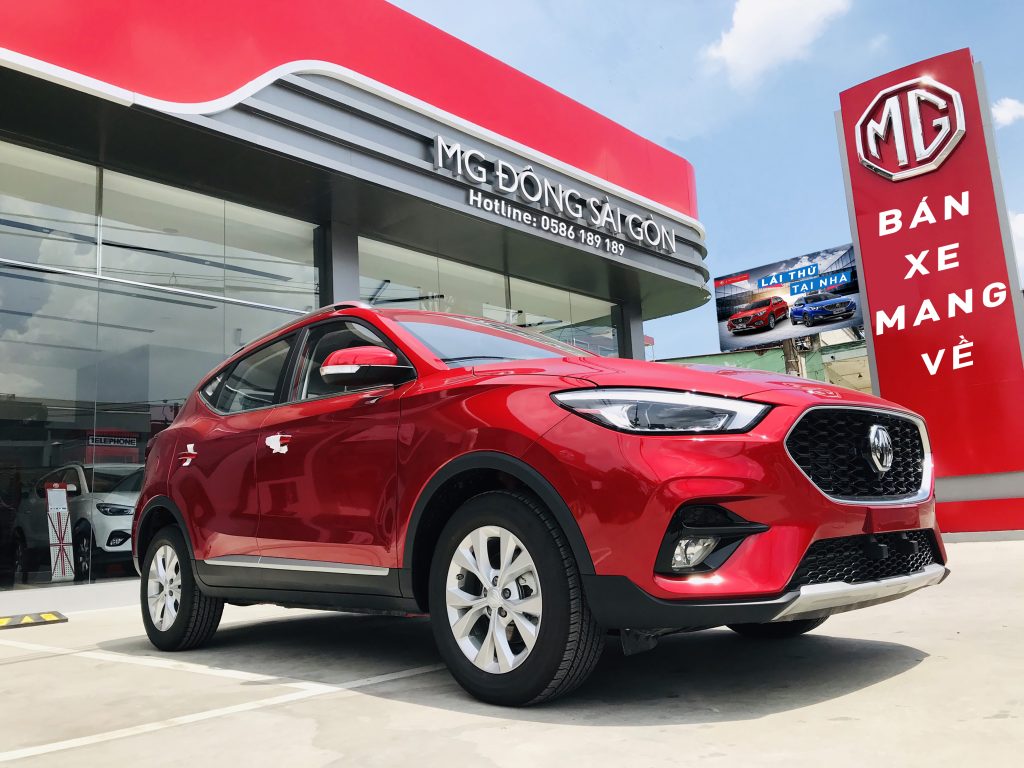 LÀM KHÔ PHANH ĐĨA XE MG Com nhập Thái tại showroom MG Đông Sài Gòn