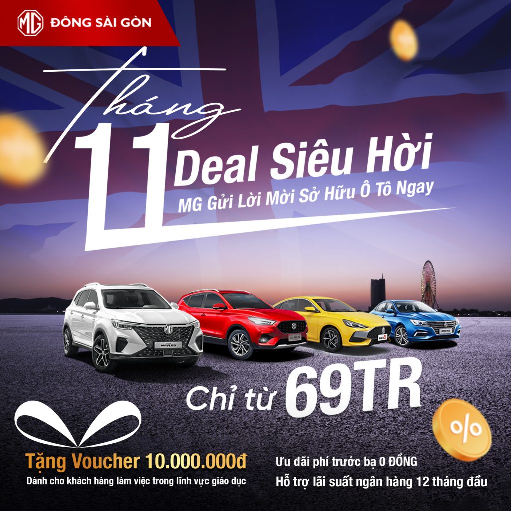Khuyến mãi mua xe MG