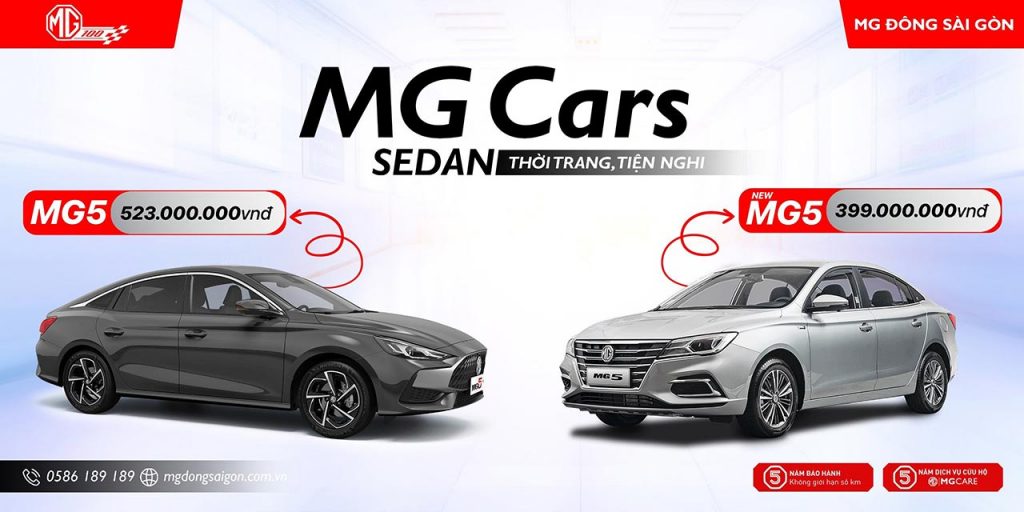 So sánh MG5 & New MG5, 399 triệu & 523 triệu nên chọn xe nào?