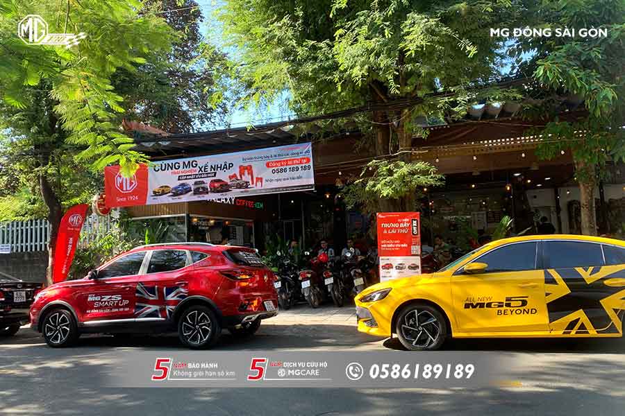 Đăng ký lái thử mg tại sự kiện Cafe Testdrive hàng tháng
