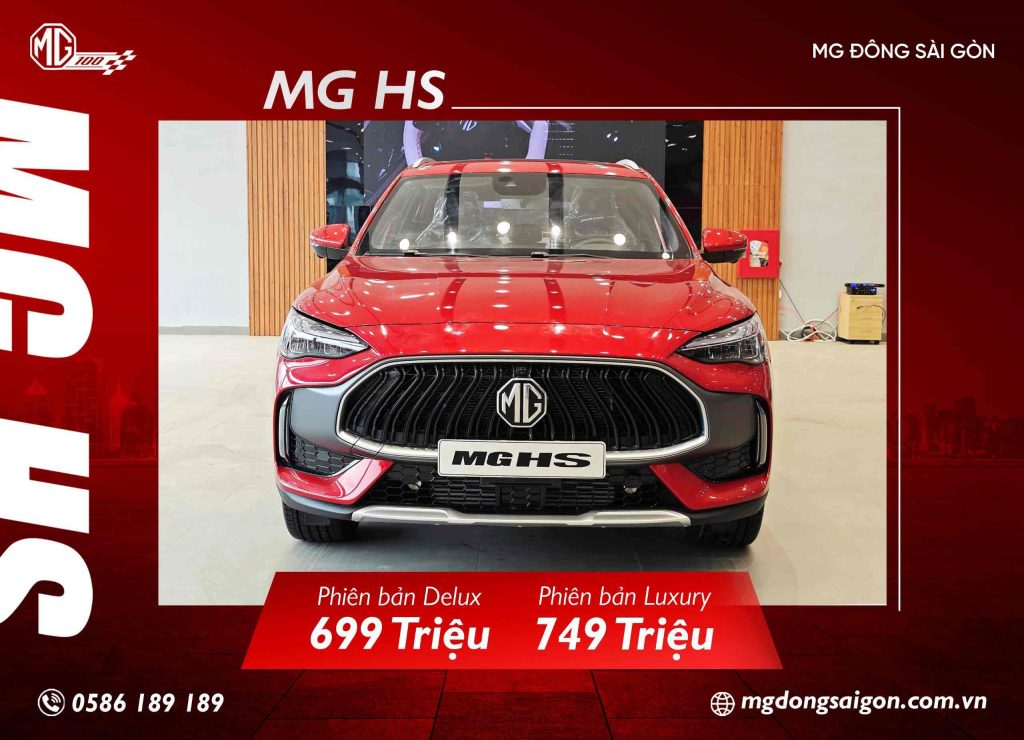 Giá bán MG HS mới & khuyến mãi mới nhất